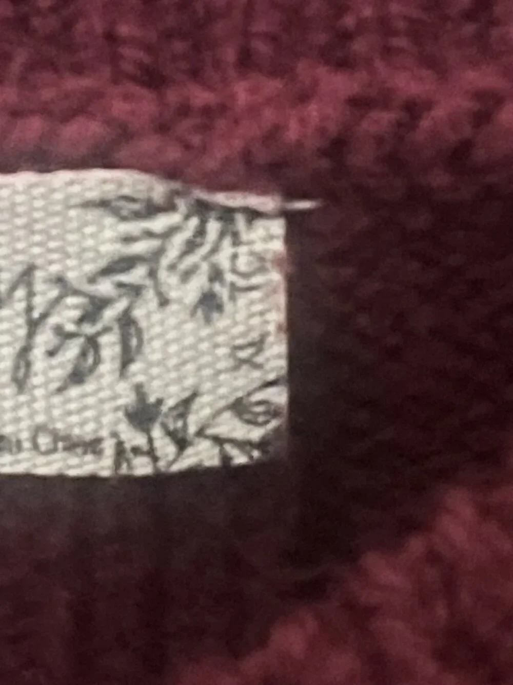Free People Short + Sweet Burgundy Cable Knit Cropped Sweater XL.   V